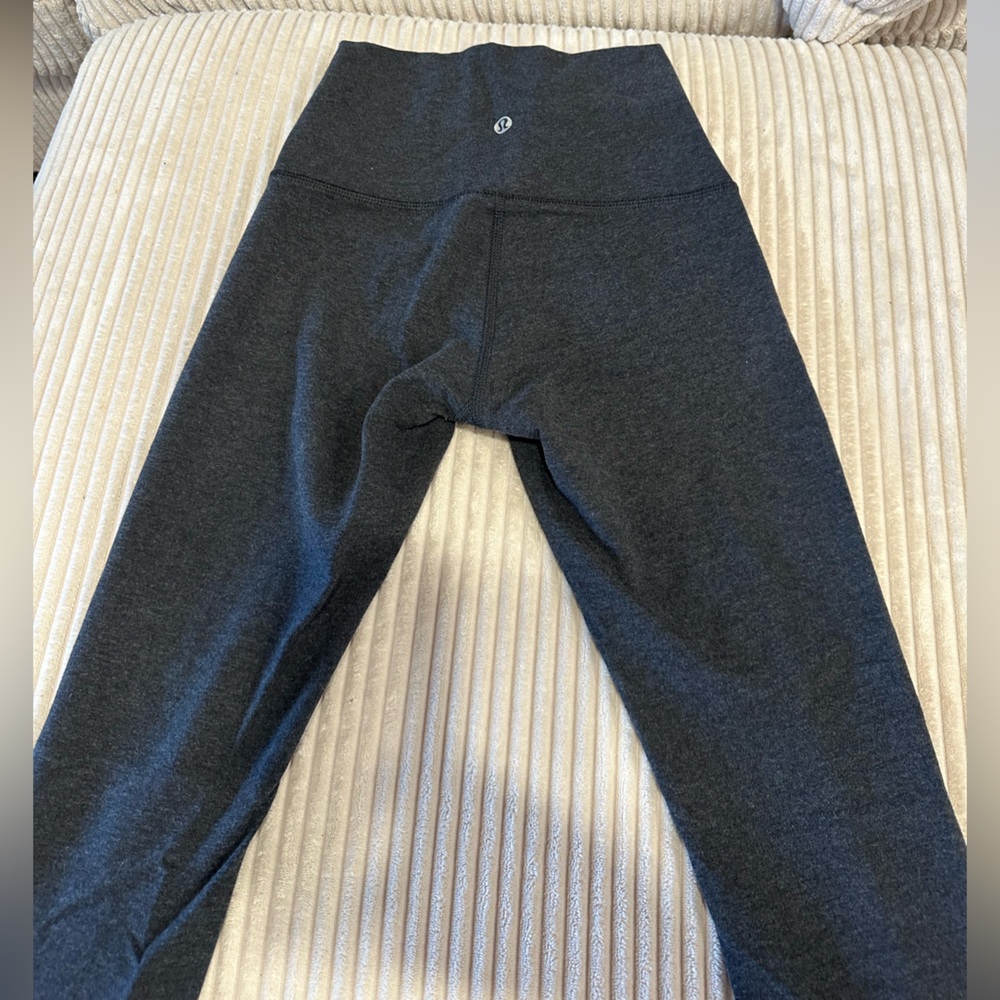 Lululemon grey 28” high waisted legging